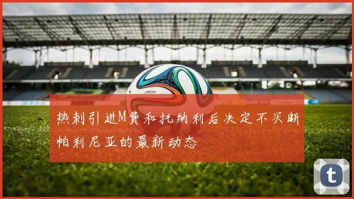 热刺引进M费和托纳利后决定不买断帕利尼亚的最新动态
